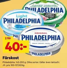 Philadelphia - Färskost