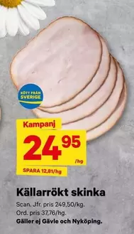 Scan - Källarrökt skinka
