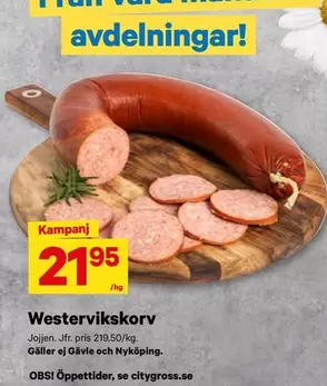 Jojjen - Westervikskorv