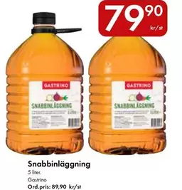 Snabbinläggning