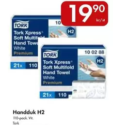 Tork Xpress Soft Multifold Hand Towel White Premium 10 02 88