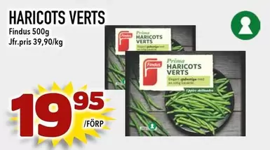 Findus - HARICOTS VERTS