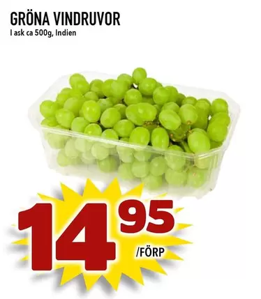 GRÖNA VINDRUVOR