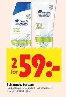 Head & Shoulders - Schampo, balsam