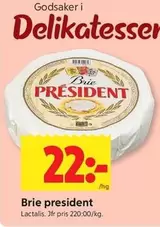 president - Brie