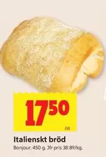 Bonjour - Italienskt bröd