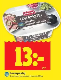 Scan - Leverpastej