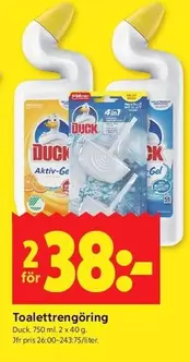 Duck - Toalettrengöring