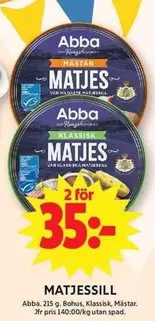 Abba - MATJESILL