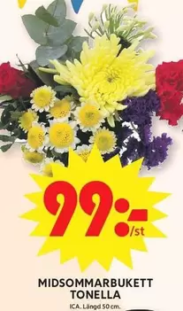 MIDSOMMARBUKET TONELLA