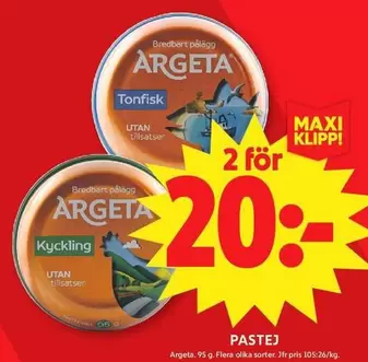 Argeta - Pastej