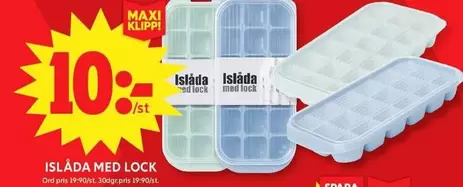 Islåda med lock