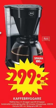 Melitta - KAFFEBryggare