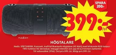 HÖGTALARE