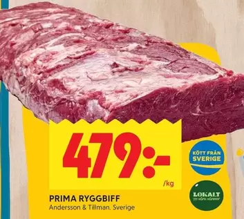 Prima - PRIMA RYGG BIFF
