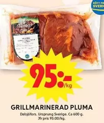 GRILLMARINERAD PLUMA