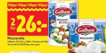 Galbani - Mozzarella
