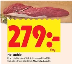 Hel oxfilé