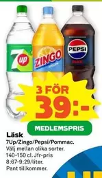 zingo - 7Up/Zingo/Pepsi/Pommacc