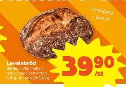Bonjour - Levainbröd