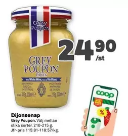 Grey Poupon - Dijonsenap