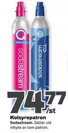 sodastream - Kolsyrepatron