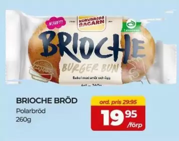Polarbröd - BRIOCHE BURGER BUN