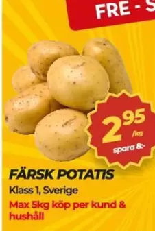FÄRSK POTATIS