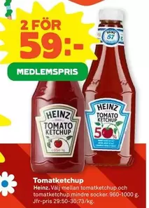 Heinz - Tomat Ketchup