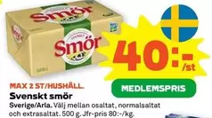 Arla - Svenskt smör