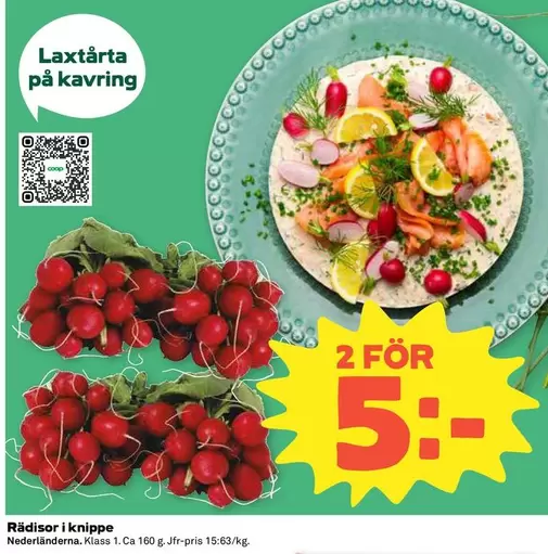 Coop - Rädisor i knippe