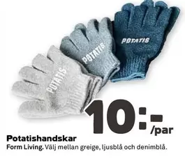 Potatishandskar