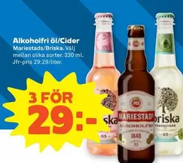 mariestads - Alkoholfri Öl/Cider