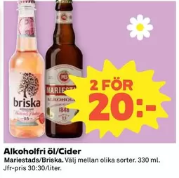 Alkoholfri Öl/Cider