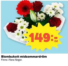 Blombukett midsommardröm