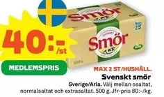 Arla - Svenskt smör