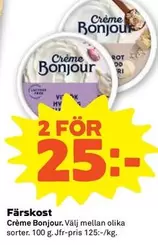 Bonjour - Färskost