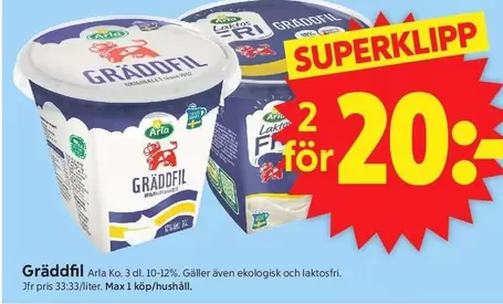 Arla - Gräddfil