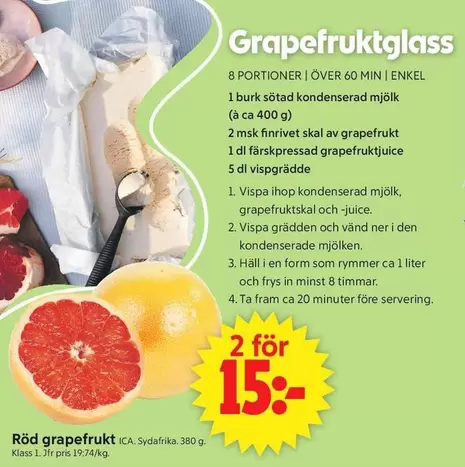 Grapefruktglass