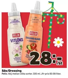 Felix - Sås/Dressing