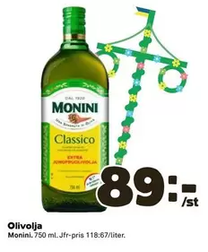 Monini - Classico Extra Jungfruolivolja