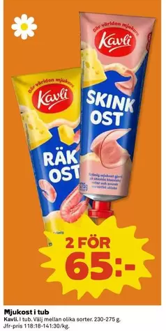 kavli - RÄK OST, SKINK OST