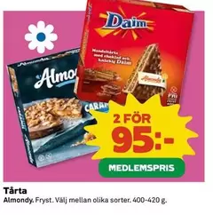 almondy - Tårta