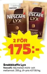 Nescafe - Snabbkaffe Lyx