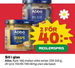 Abba - Sill i glas