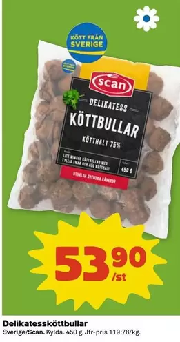 Scan - Delikatess Köttbullar