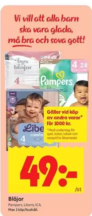 Pampers - Blöjor