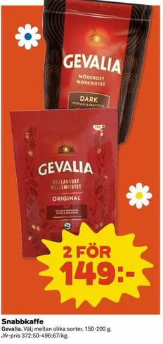 gevalia - Snabblkaffe