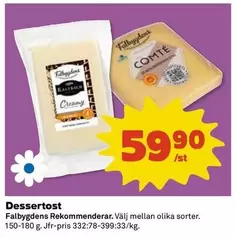Falbygdens - Dessertost