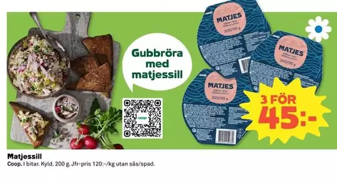 Coop - Gubbröra med matjessill